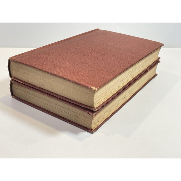 RARE 2 HC Books Houghton Mifflin Foreign Biographies 1859 William Pitt, Cromwell - Picture 7 of 16